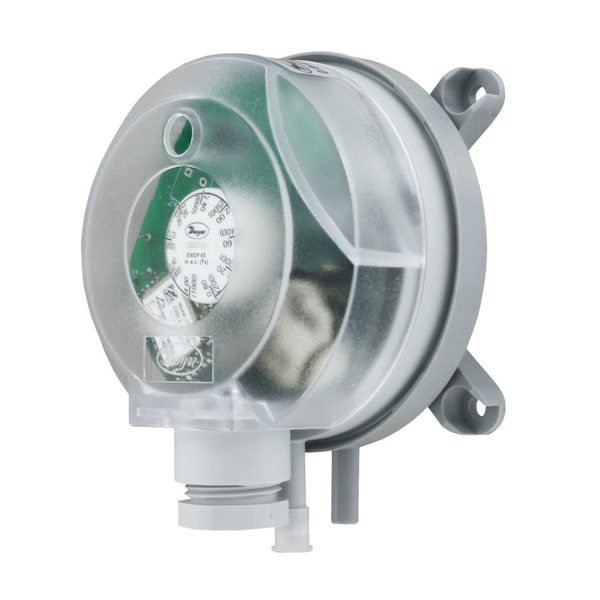 EnOcean-Enabled Differential Pressure Switch, .08-1.2in wc, M20x1.5 connection, 902 MHz